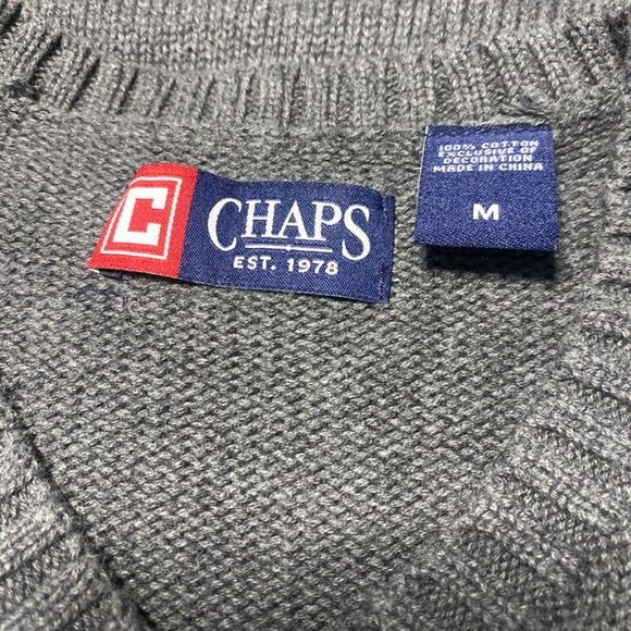 Ralph Lauren grey knit sweater - Picture 3 of 3